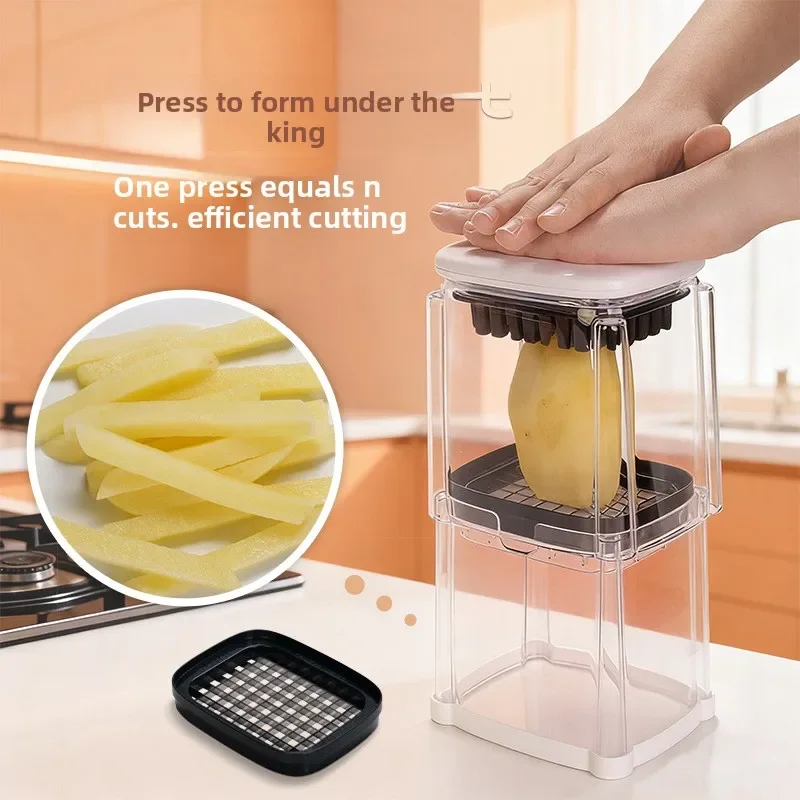 Stainless Steel Eight-petaled Tomato Petal Splitter Household Kitchen Multi-functional Pressing Vegetable Cutting Artifact