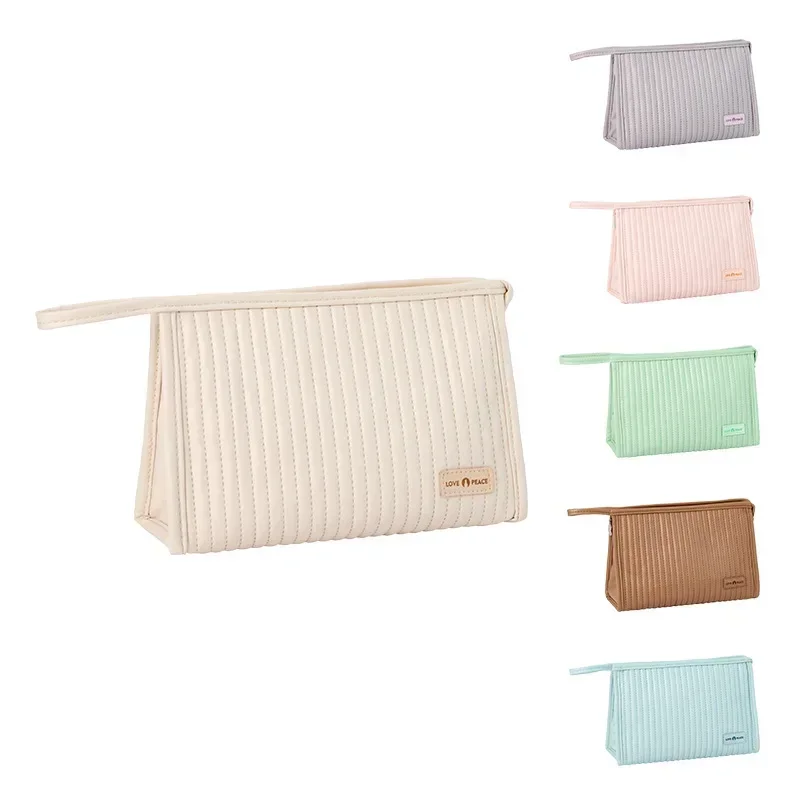 

Portable Makeup Bags Travel Cosmetic Brushes Bag Toiletries Wash Accessories Waterproof Cosmetic Beauty Bag Toiletries