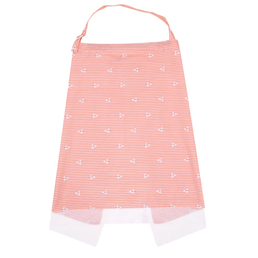 

1pc Nursing Cover Lightweight Cotton Breastfeeding Shawl Multi-functional Stroller Shade Cloth Feeding Cover for Mom Baby