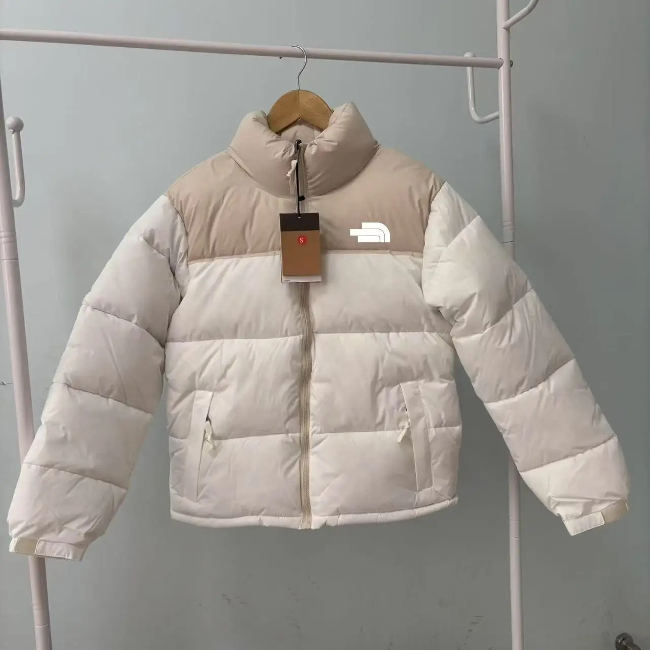 Dopamine Candy Color Nylon Cotton Jacket Stand Collar 2025 New Winter Coat Men Women Couple Outfit Loose Fit No Sleeve