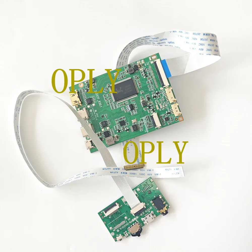 

Controllor board 2 TYPE C Mini HDMI-compatible for LP156WFC-SPC2 LP156WFC 15.6" 1920x1200 EDP LED panel screen kit DIY