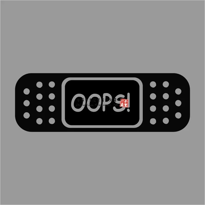 Oops! Band Aid Vinyl Decal Sticker Pack Jdm Car Window Truck Racing Funny