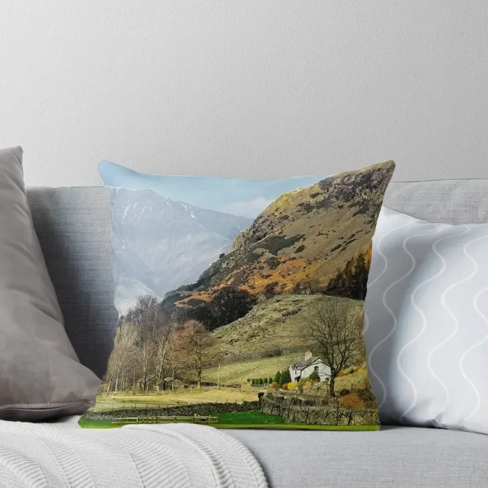 

Misty Blencathra, Lake District Throw Pillow Decorative Pillow Covers For Sofa sleeping pillows luxury covers pillow