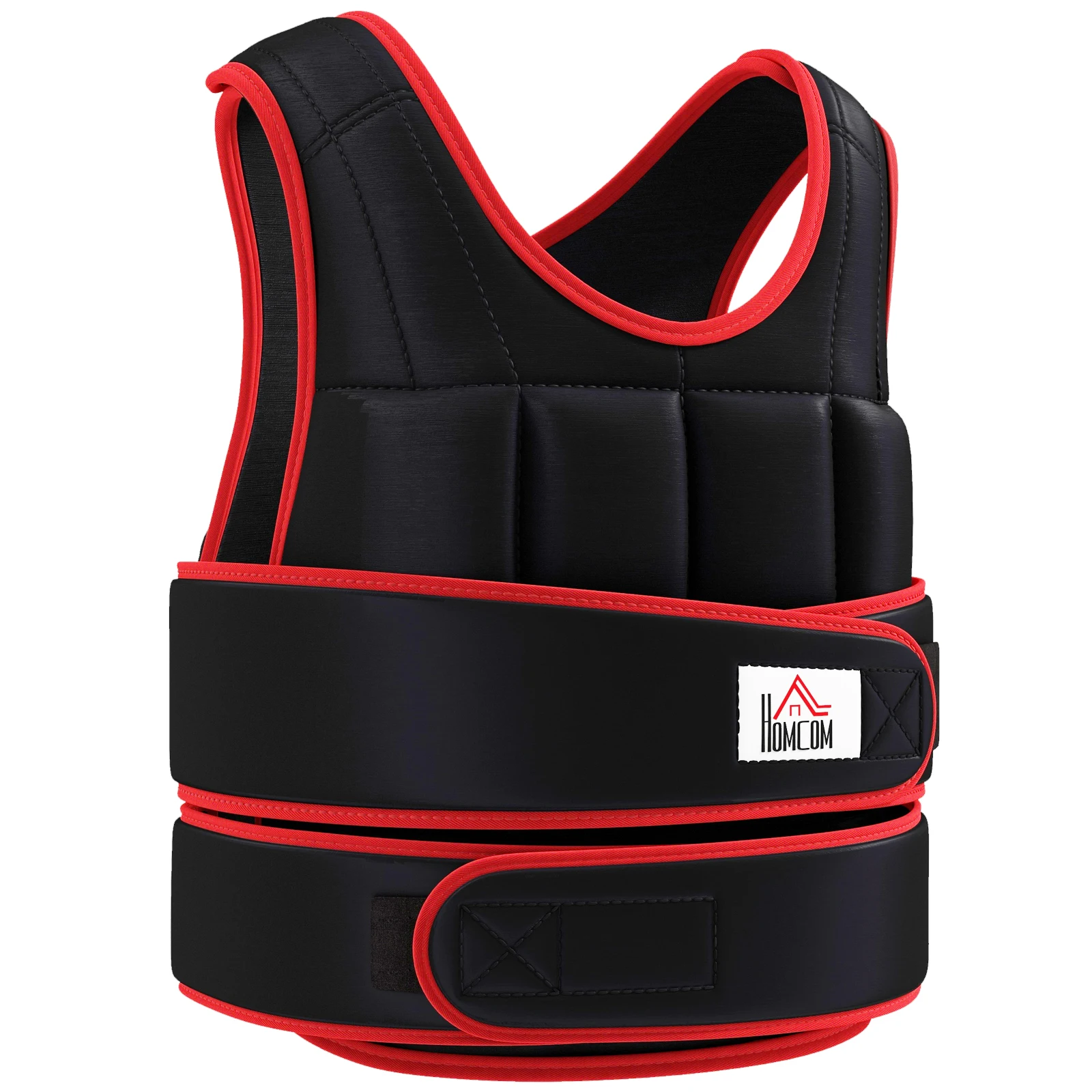 HOMCOM adjustable ballasted vest Max training 15 kg with weights