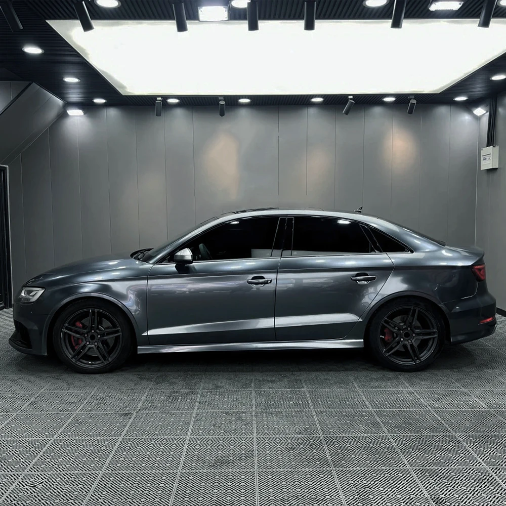 

Лунный свет, серый металлик, автомобильная наклейка, виниловая пленка, без пузырьков, наклейка для домашних животных, наклейка для автомобиля, мотоцикла, автоаксессуары, экстерьер