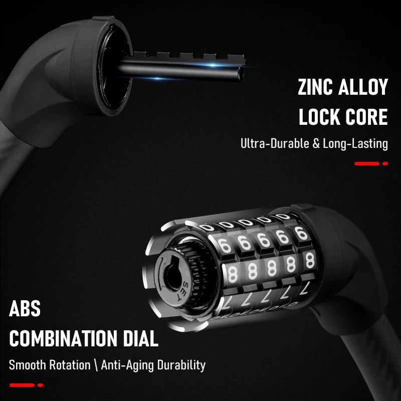 5-Digit Heavy-Duty Bike Lock 4