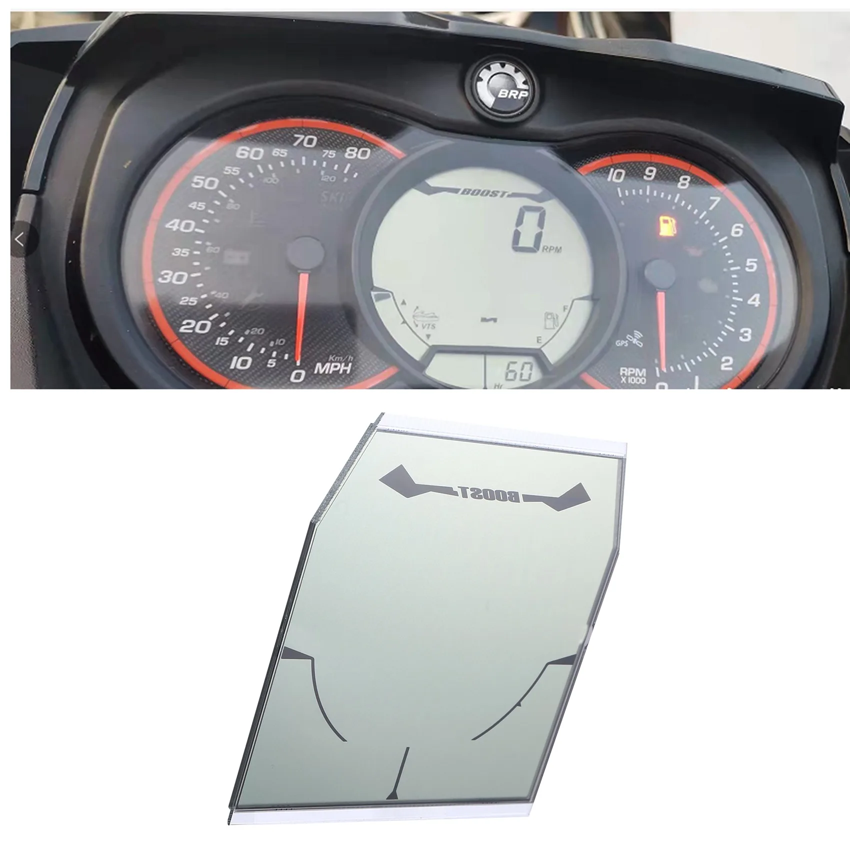 Schermo LCD per strumentazione classica barca a motore per Sea-Doo Seadoo Sea 4-TEC 130 155 215 255 260 300 RXP RXT GTX GTI GTR A