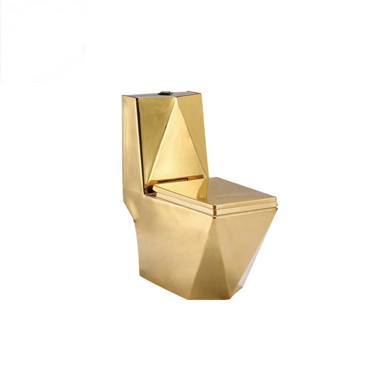 style sanitary ware floor stand golden color wc toilet with sink