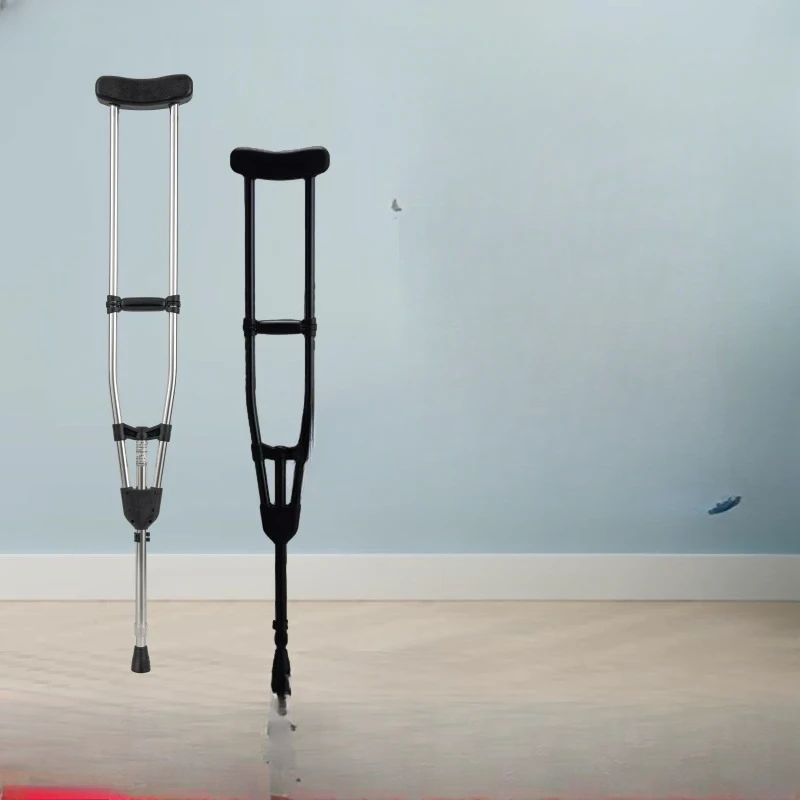 Underarm crutches High load-bearing axillary Disabled crutches Walkers Elderly and children Fractures Non-slip