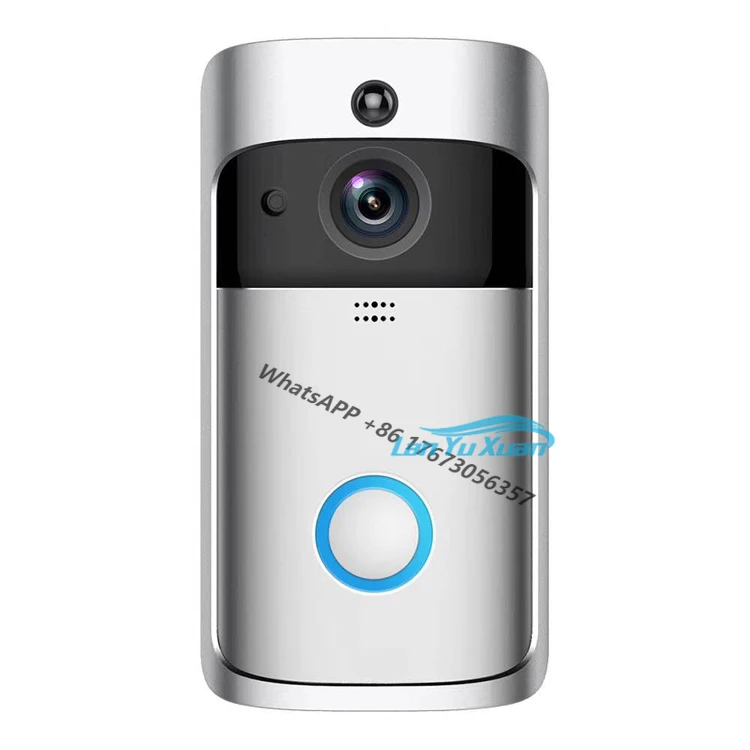 

2 Pieces Smart WiFi Wireless Home Visual Waterproof Ring Door Bell Phone 720P HD Video Doorbell