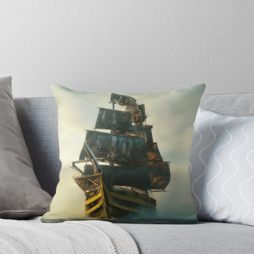 

Ancient Spanish Galleon Throw Pillow Anime Christmas Covers For Cushions Decorative Cushion Cover Pillow Case Christmas pillow