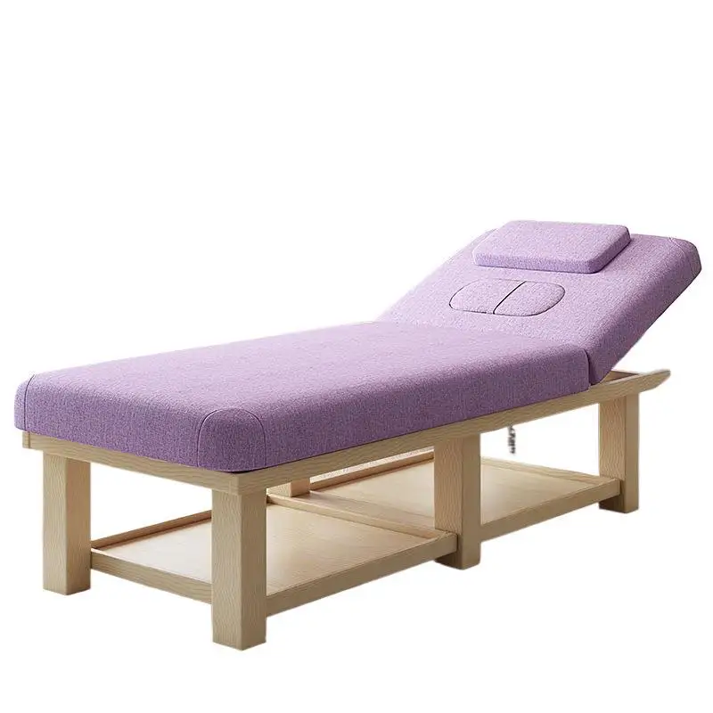 

Салон красоты из цельного дерева, специальная высококачественная многофункциональная физиотерапия прижигания с отверстиями, массажная кровать для тела