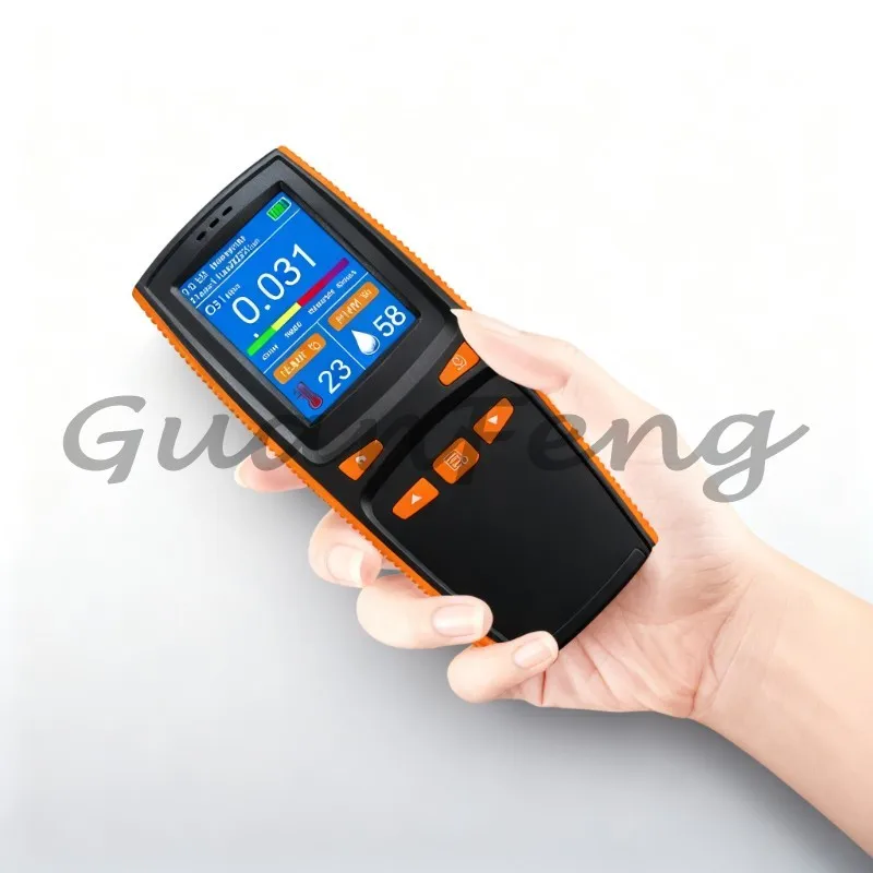 Portable O3 Ozone Analyzer Multifunctional Air Quality High‑Sensitivity Sensor Ozone Gas Pollution Detector