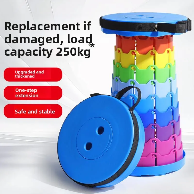 

Портативный уличный стул Rainbow Exble, большой размер, для отдыха, пикника, кемпинга, путешествий, с низкой регулируемой спинкой