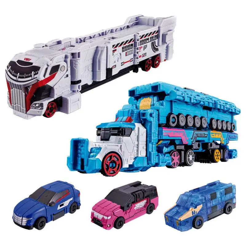 Set di Trasformazione Finale Bandai DX BenBen Champion Car Robot, Veicolo di Trasporto, Action Figure Giocattolo per Bambini