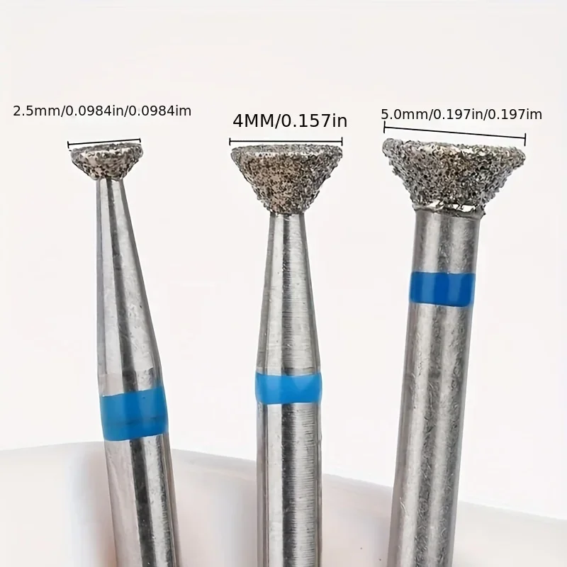 مسمار الفن تلميع إزالة رئيس القرص طحن لدغ T المطاحن طاحونة الماس الكهربائية مسمار مثقاب الخشب إهاب القاطع مانيكير أداة #6