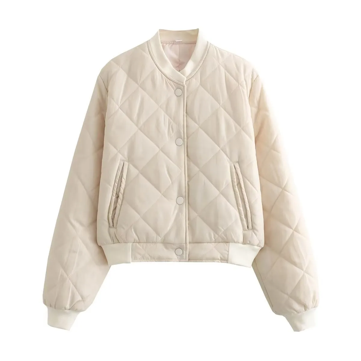 Casual Loose Fit Coat with Pocket Short Length Long Sleeve Patchwork Japanese Korean Casual Regular Length Spring Women Jacket