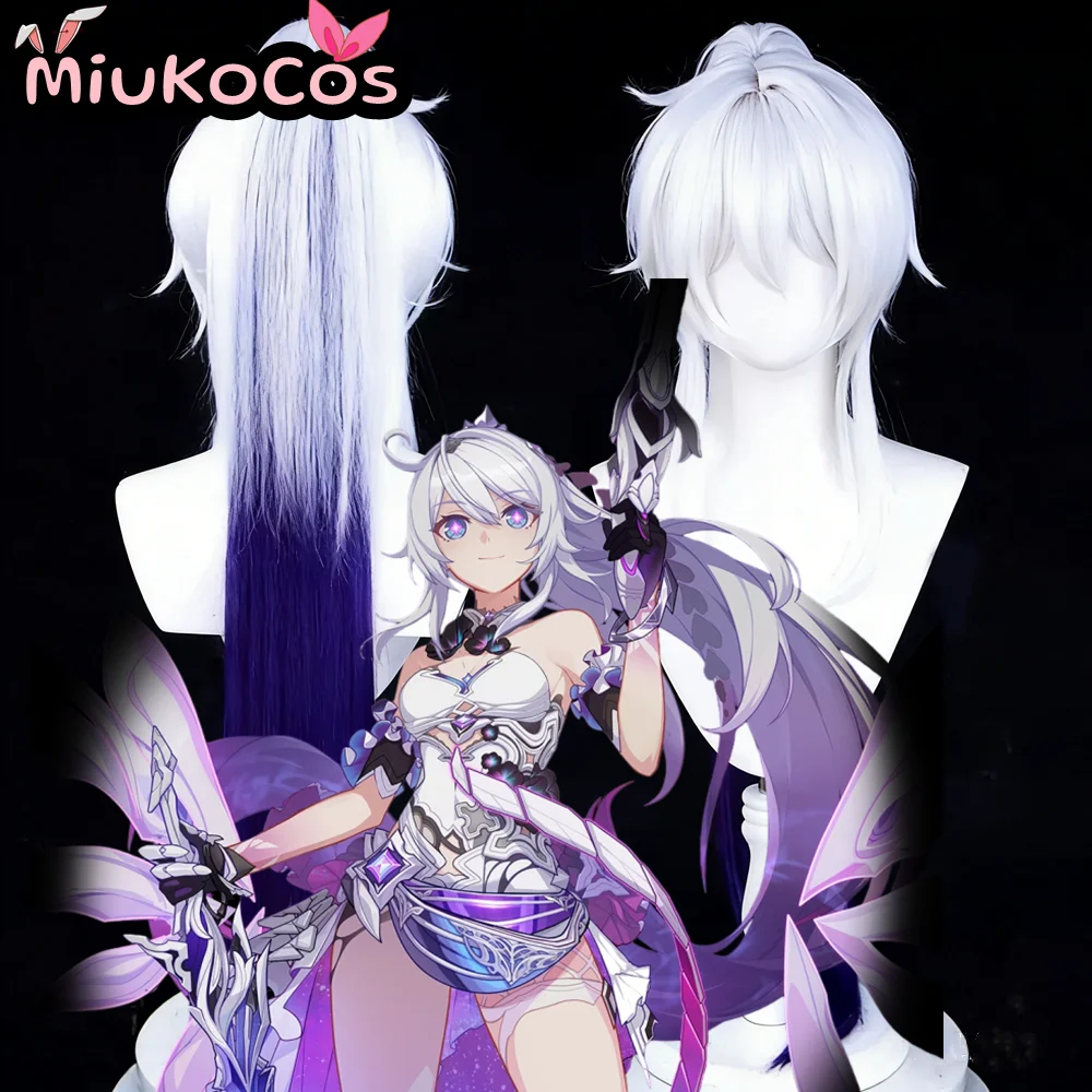 

В НАЛИЧИИ Киана Каслана Косплей Парик MiukoCosplay Game Honkai Impact 3rd Косплей