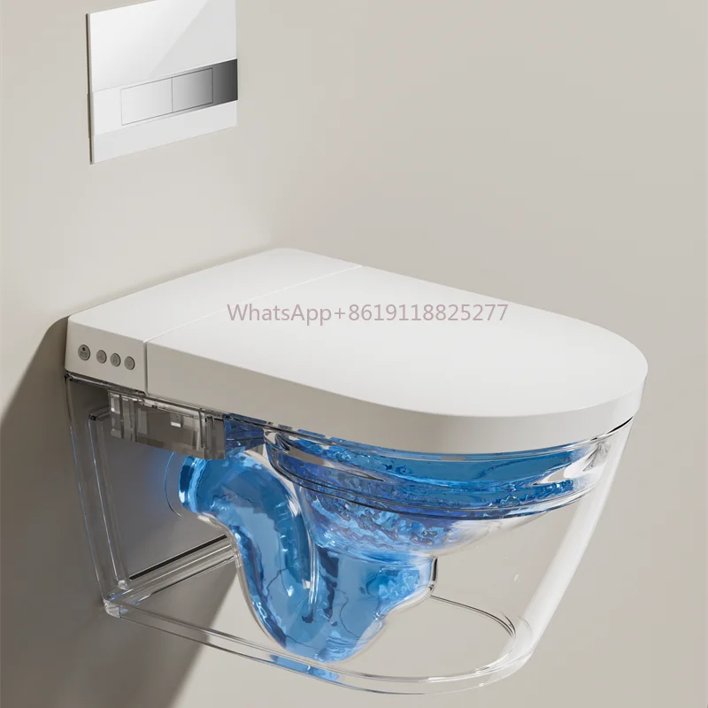 bathroom wc smart toilet European P-trap automatic ceramic