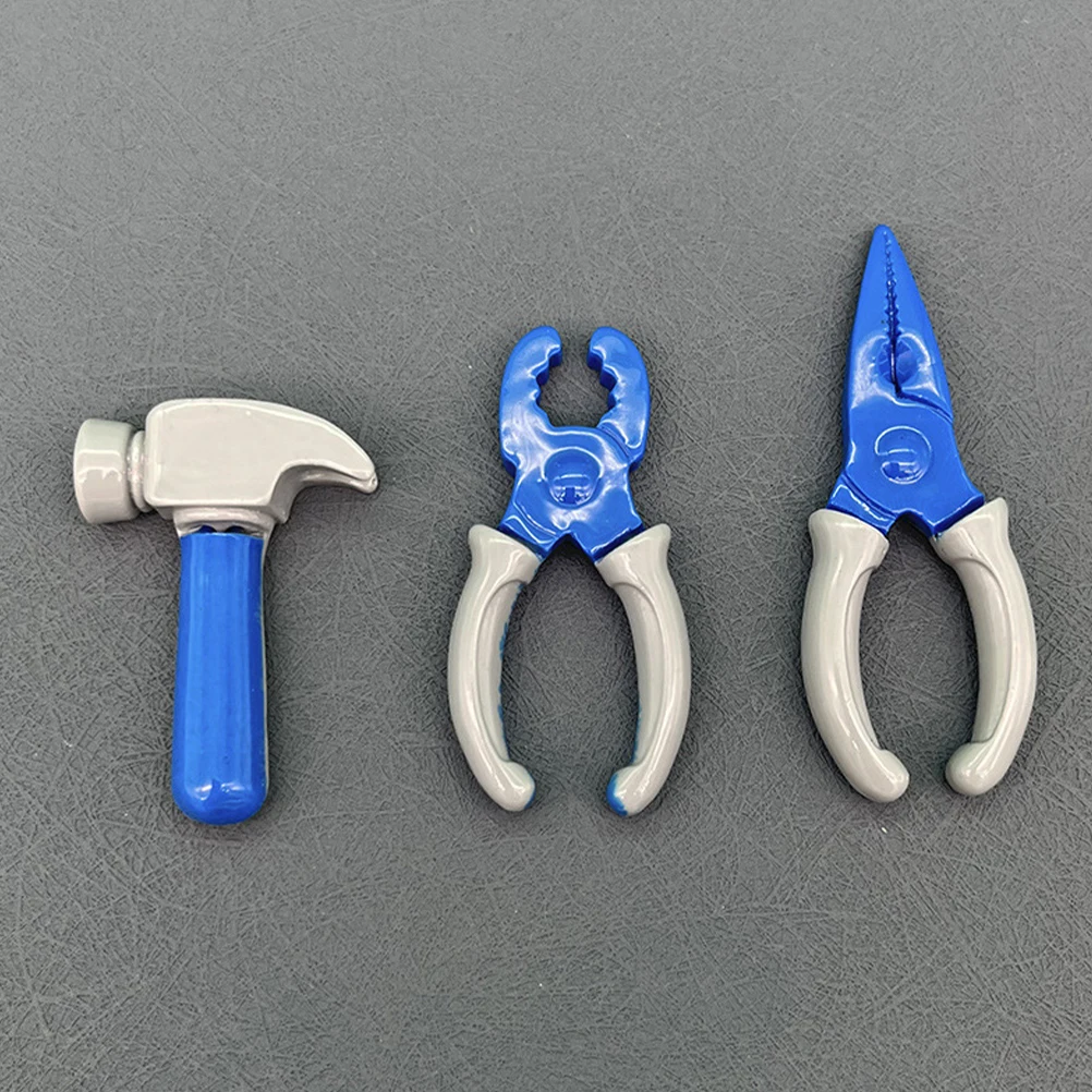 

10pcs Simulation Tool Miniature Tools Set Dollhouse Accessories Plastic Decor Repair Kids Toys Hands On Creativity