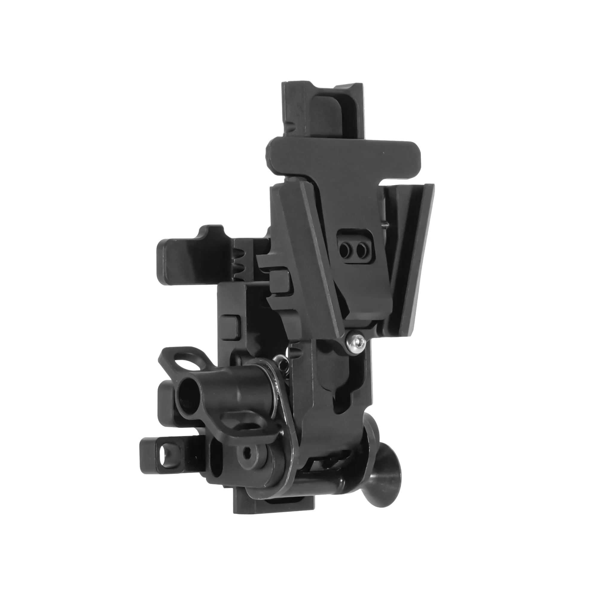 NI Alpha NVG Halterungsarm mit Schwalbenschwanzbefestigung, Ultraleichter Druckknopf-Freigabe Nachtsicht-Helmhalterung für PVS-14 PVS31 GPNVG-18 – Detail 12