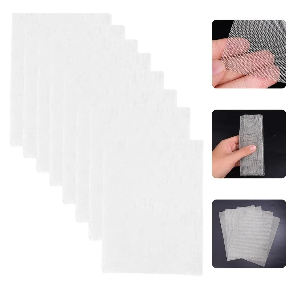 

5PCS New 20x15cm Welding Wire Mesh Net Stainless Steel Anti Debris Auto Hood Vent Repair Mesh Welding Piece Universal