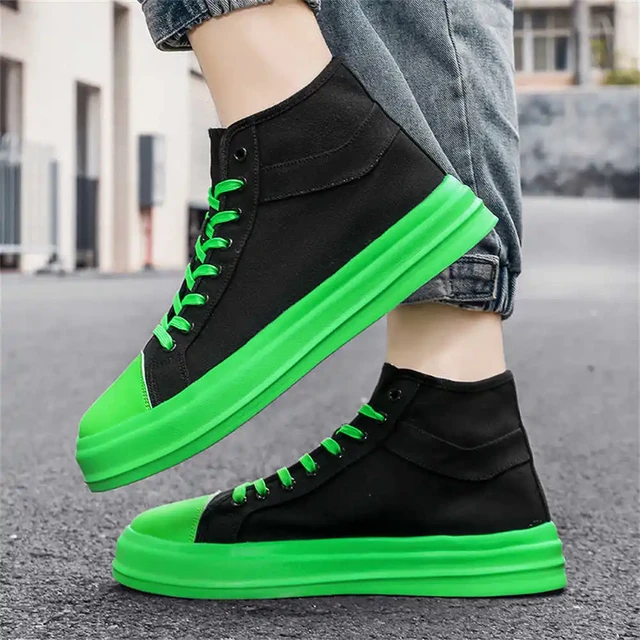 Platform Grote Zool Sneakers Voor Heren Casual Man Groene Sneakers Zomerschoenen Mannen Sportrace Vip Bezoekers Laagste Prijs AliExpress 322