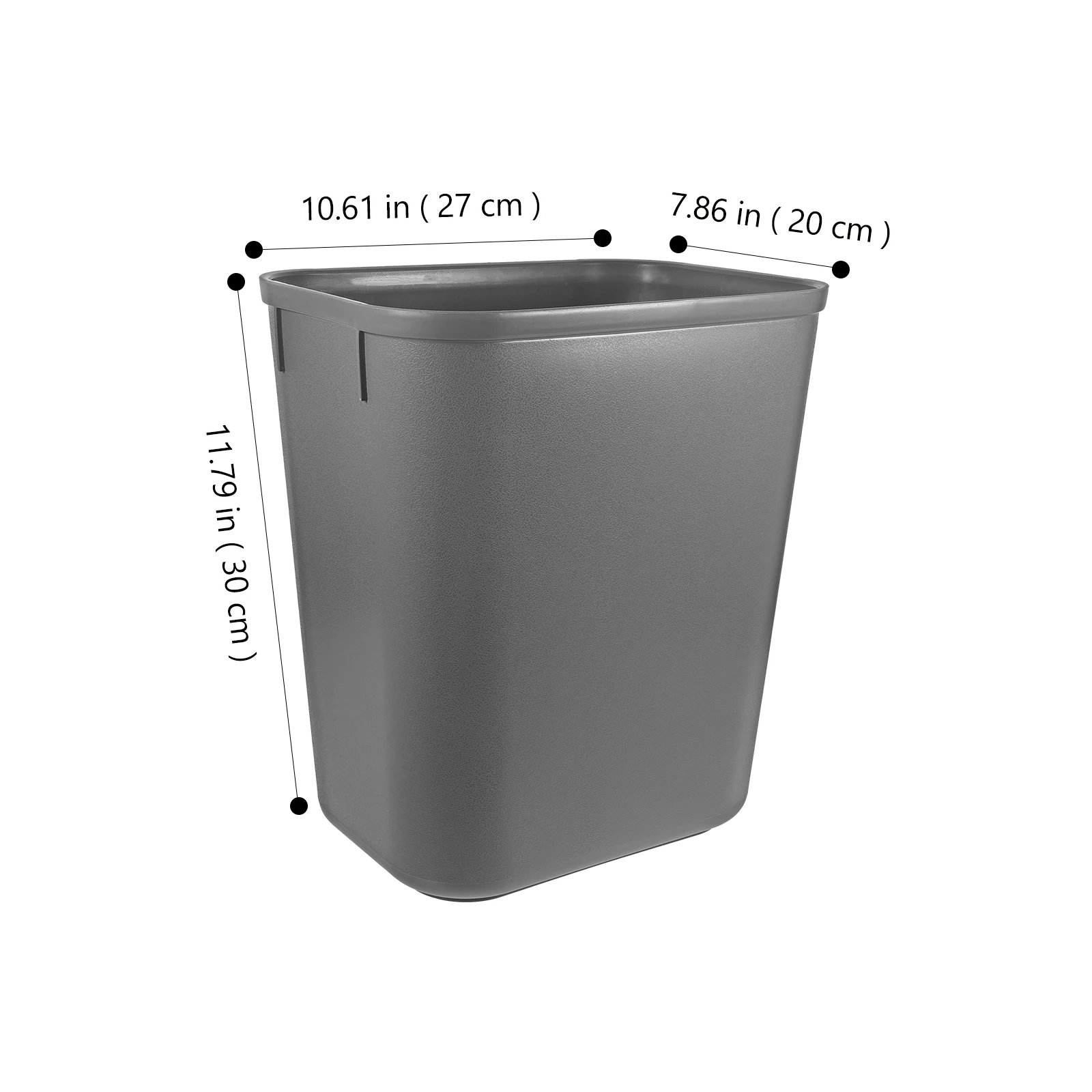 

Small Trash 14L R om Color Bedroom Bedroom Trash Can Garbage Bucket for Home Office Dormitory Bathrooms Waste Container