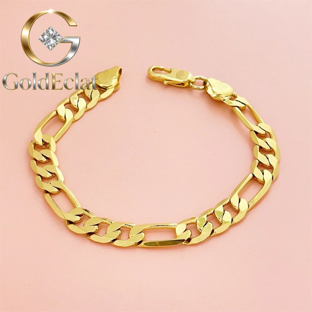 

GoldEclat Men's Bracelet 8MM Three to One Ferrero Bracelet