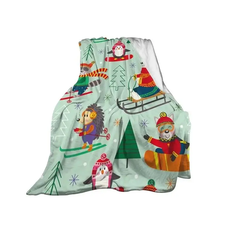 Cute Blanket Adults Gifts Blankets For Kids Bedding Decor Bed Bedroom Bedding Supplies-[LUCK 9]