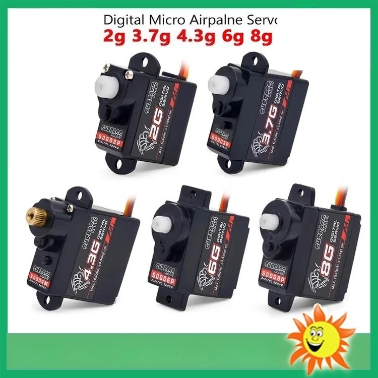 

SURPASS HOBBY 2g 3.7g 4.3g 6g 8g digital steering gear Myer servo