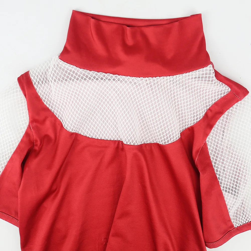 زي المشجع للفتيات الزومبي للأطفال نوفا كوسبلاي مع سروال مع طقم ملابس لحفلات الهالوين المدرسية