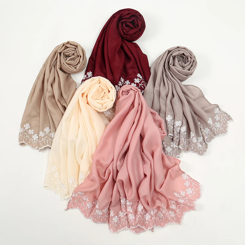 

Large Size Cotton Feeling Scarf Women Plain Foulard Femme Luxury Hijab Long Bandana Evening Party Dress Shawls and Wraps 2025