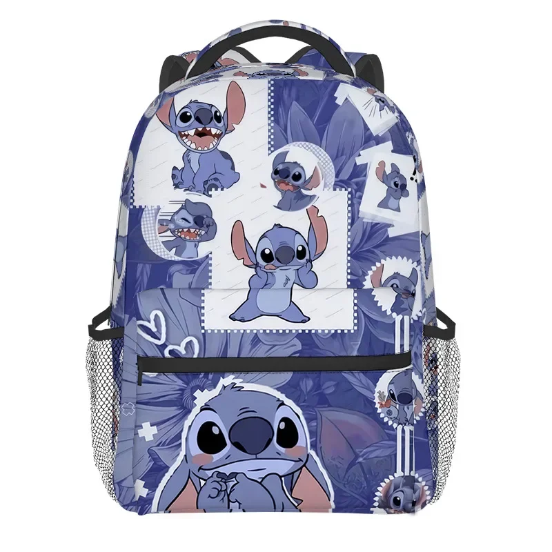 

Модный рюкзак для учеников начальной школы Disney Stitch, модный универсальный рюкзак для студентов из мультфильма для мужчин и женщин