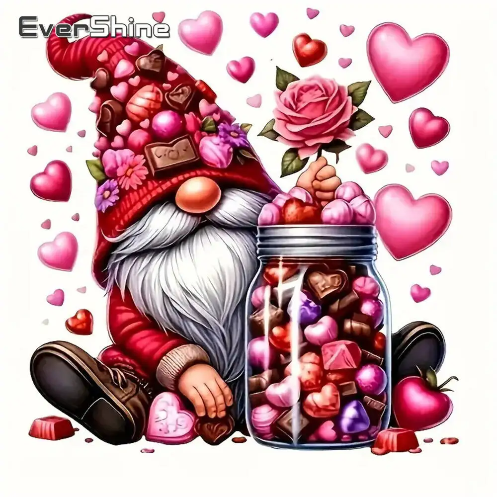 Evershine Diamant-Gemälde, Gänseblümchen, bunt, Acryl, Bastelbedarf, Diamant-Mosaik, DIY-Stickerei, Kindergeschenk