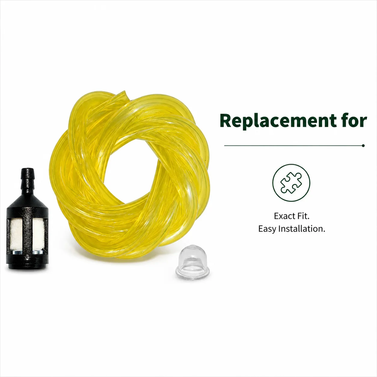 Fuel Line Kit Replacement Fuel Hose Gas Line Assembly for Chainsaw Trimmer Blower For Weedeater Craftsman Poulan Husqvarna Sears