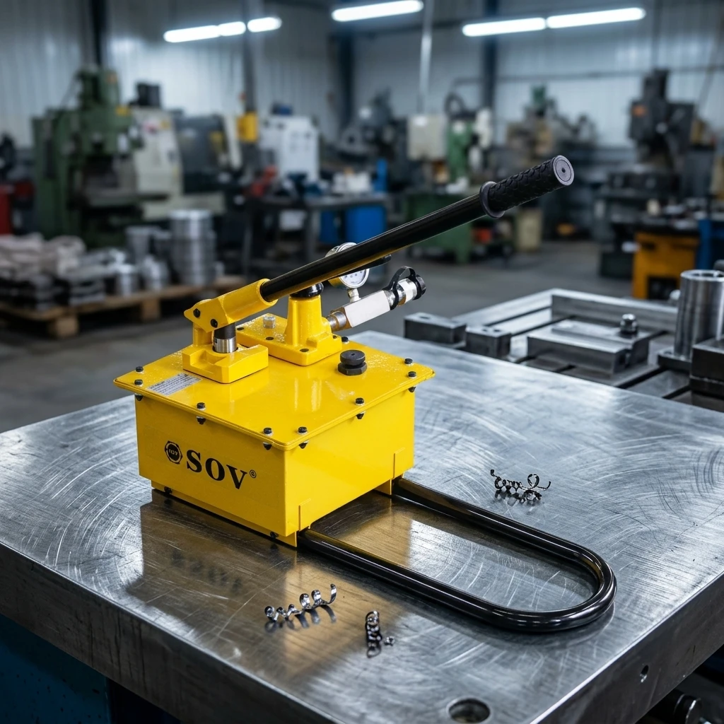 10000Psi P462, Two Speed, Steel Hydraulic Hand Pump for Hydraulic Cylinder