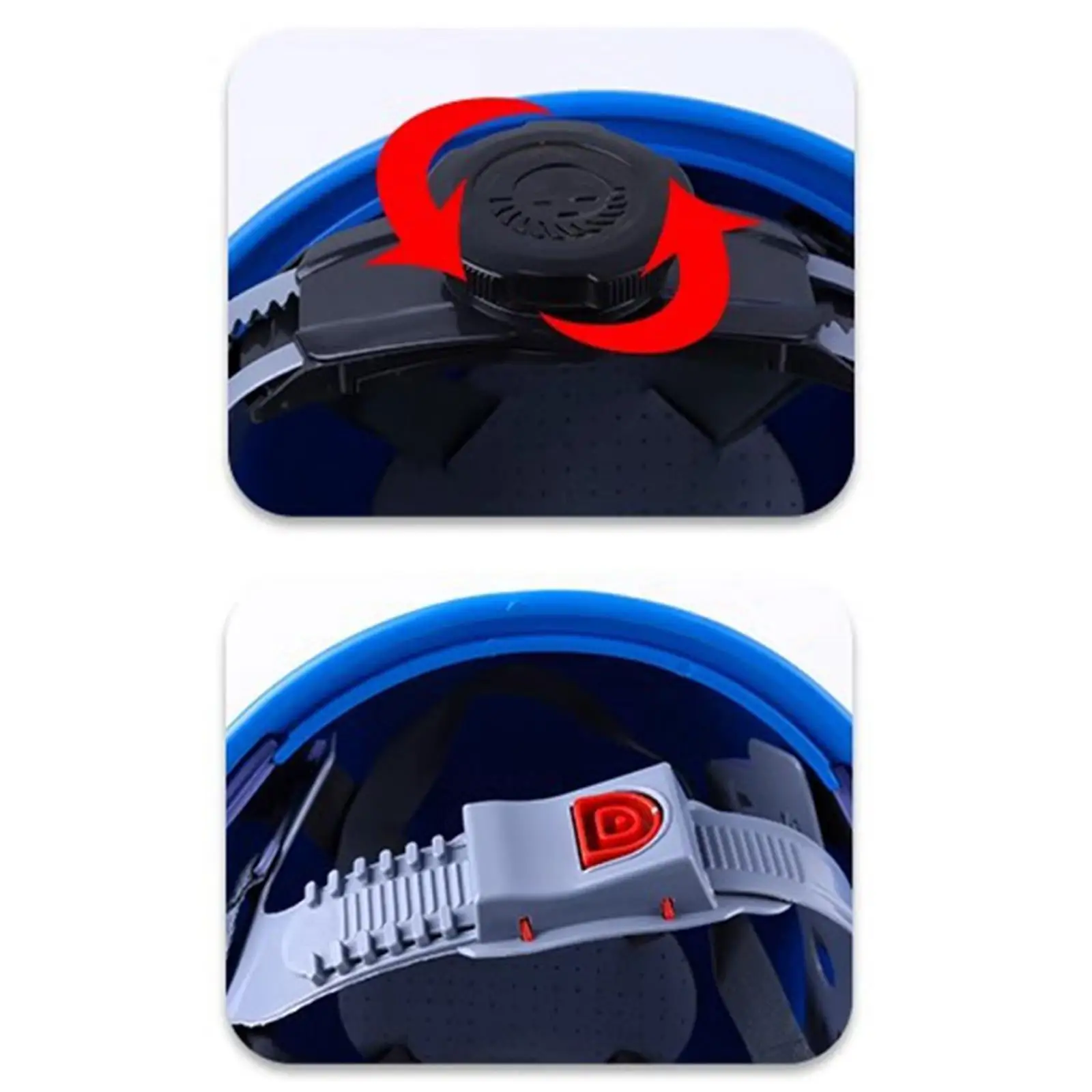 8 Point Hard Hat Replacement Suspension Bump Cap Insert Adjustable Safety Helmet Liner for Construction Workers