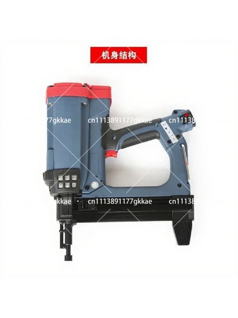 Adjustable Cordless Gas Nailer for Woodworking Concrete Door Window Trim Decorative Fast Nail Gun