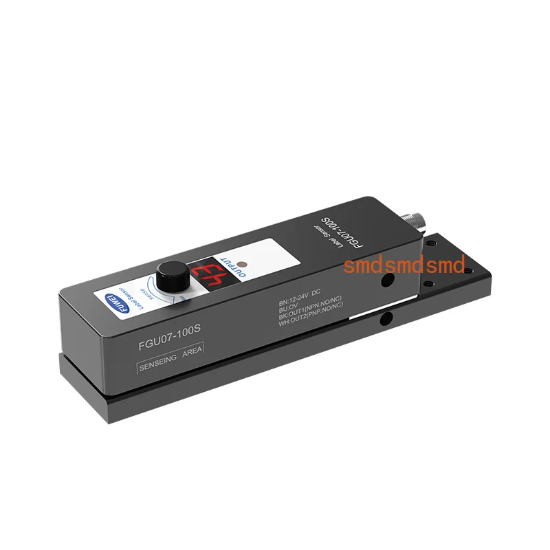 FGU07-100S Digital Label Sensor Labeling Machine Sensor Transparent  Non-Transparent Label Detection Photoelectric Switch