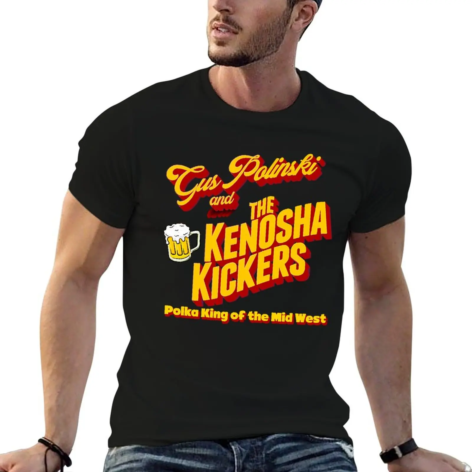 Camiseta Kenosha Kickers-Gus Polin.ski and the Keno.sha Kicker_s, camiseta para hombre, camisetas para hombre