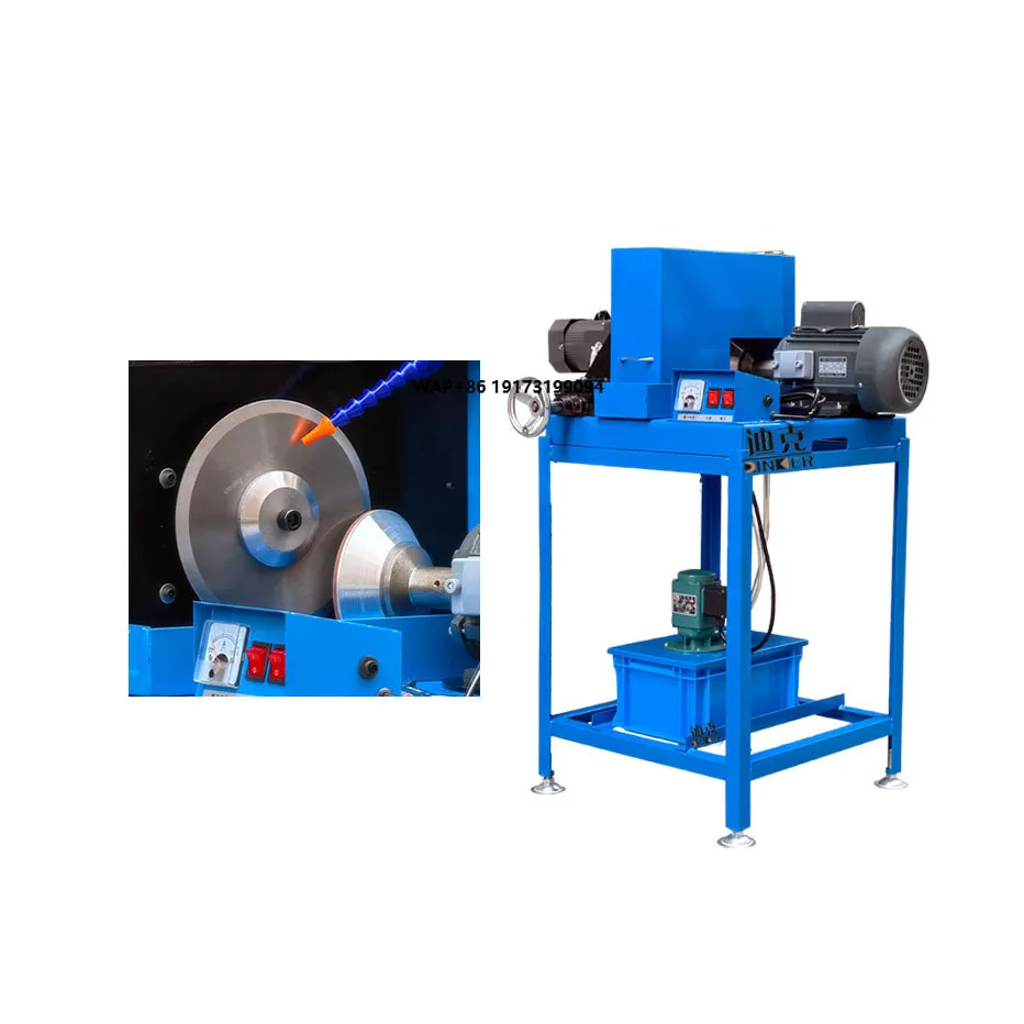 New Product Accurate Angle Circle Knife Grinder with Motor Pump Round Blade Sharpening Grinding Machine Core Components Included
