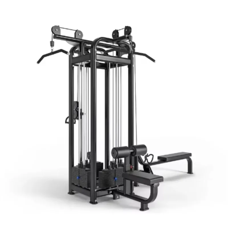 

Fitness Equipment Multi-function 4 People Station Strength Training Multi-functional Cross Training Comprehensive Exercise