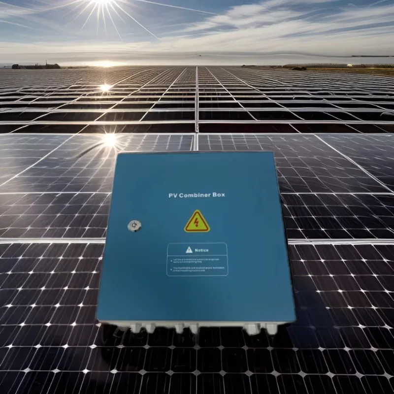 

Waterproof 4-8 String PV Combiner Box 4 Input Output Solar DC 1000V Blue Easy Installation MS Brand for Solar Mounting Rail