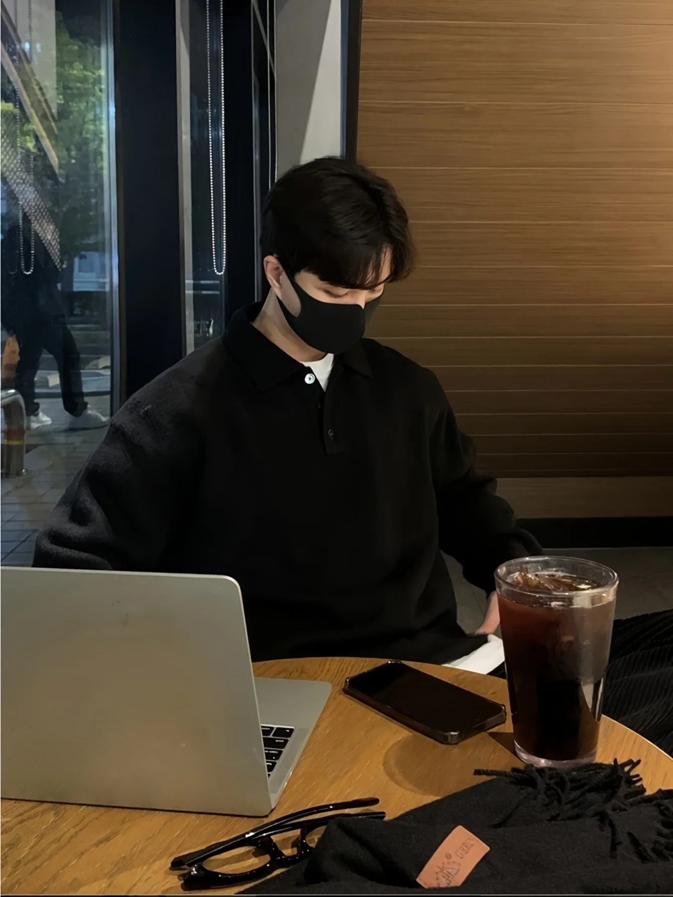 black