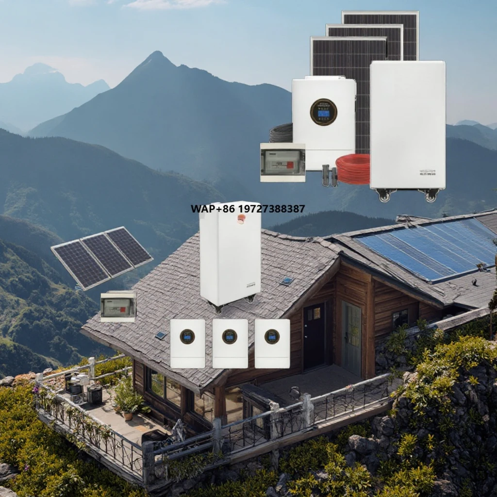 Hybrid  System 10kw System Hybrid Inverter Solar Battery Pack Home Power Complete Solar Home System 3kw with Battery