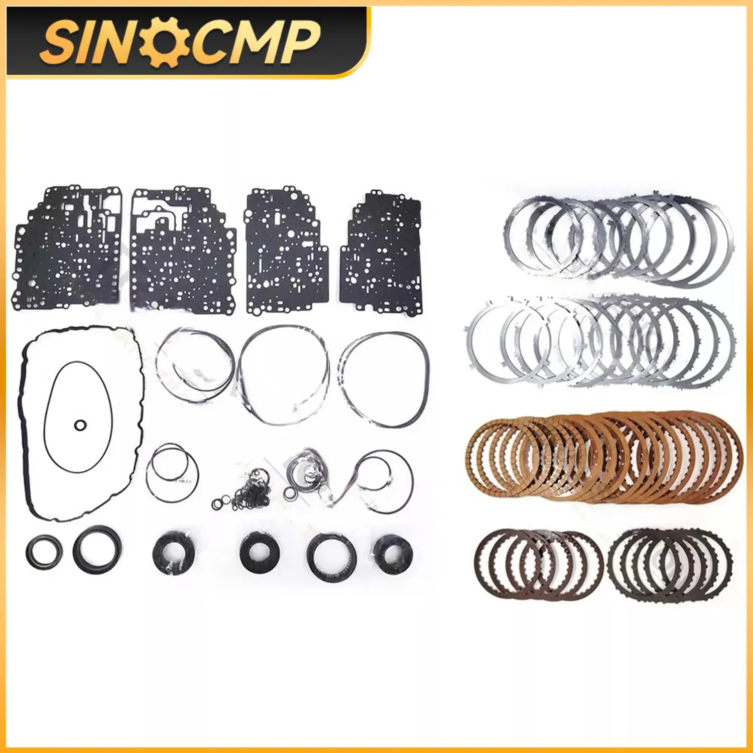 1Set A6MF1 A6MF2 Auto Transmission Master Kit Overhaul Seals Gaskets For Hyundai 4WD Automotive Replacement Parts