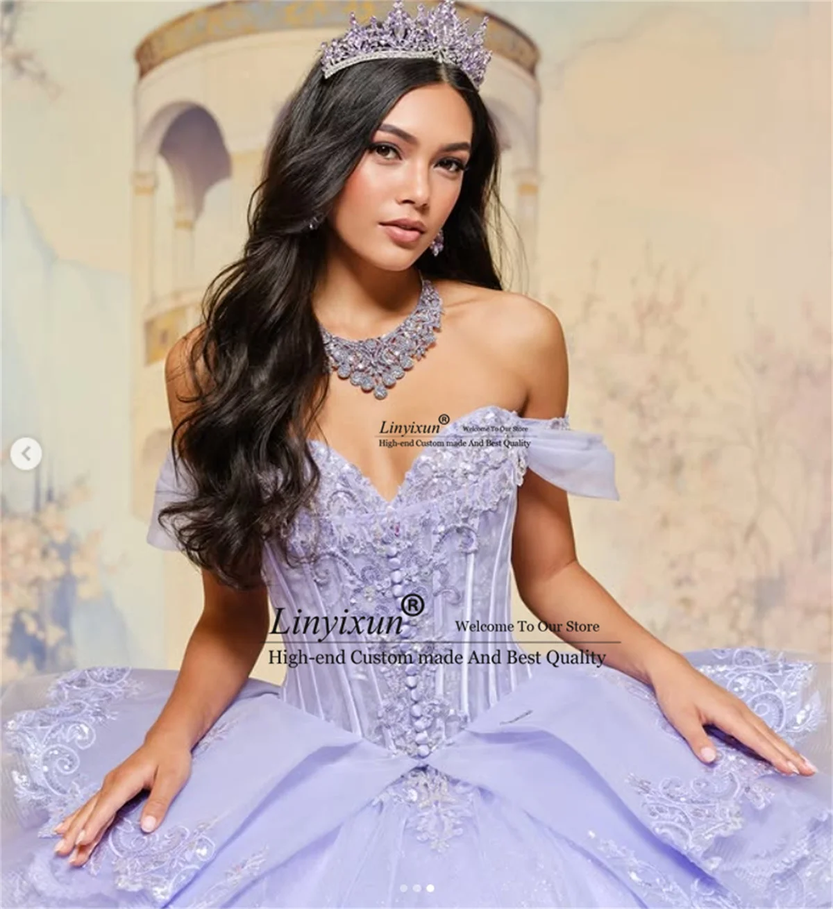Vestido de baile mexicano, vestidos quinceanera com apliques de renda, princesa doce 16, personalizado, ombro de fora, 15 vx años