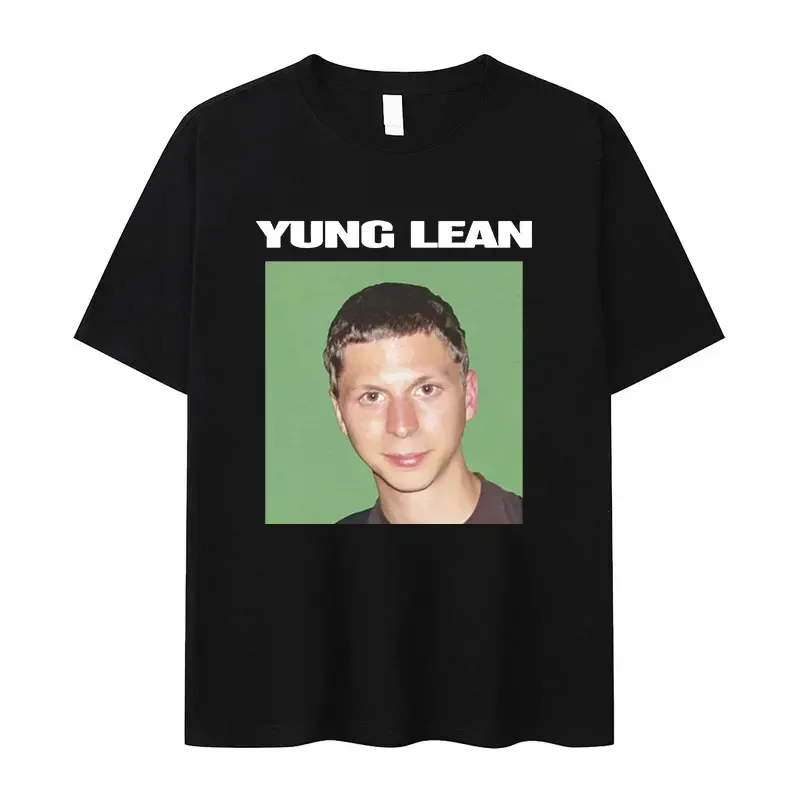 Yung Lean-T-Shirt à Manches Courtes en Coton pour Homme, Vêtement Décontracté, de Haute Qualité, à la Mode, Y-100%