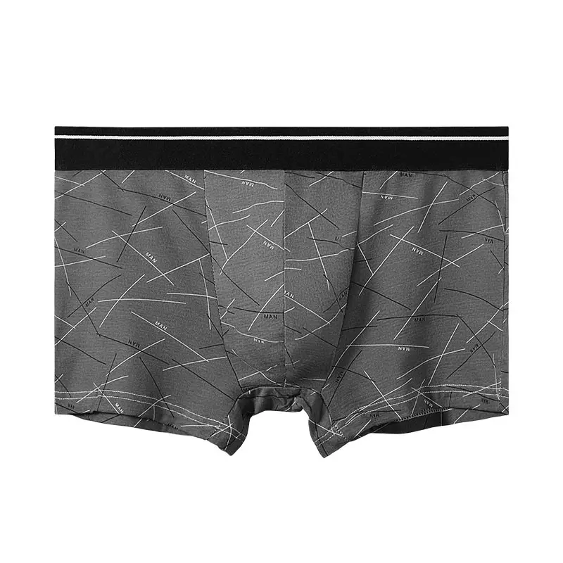 

3PC Men's briefs Men's cotton boxers Modal bottoms Summer slim boys sports plus size boxer shorts head